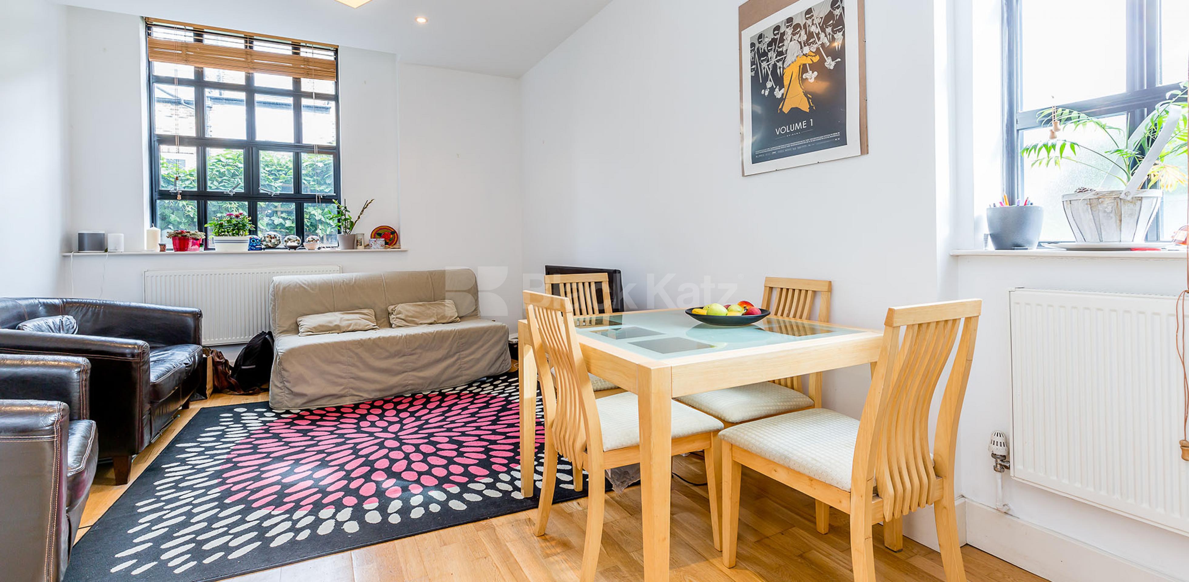 			FACTORY CONVERSION!, 1 Bedroom, 1 bath, 1 reception Flat			 Hertslet Road, HOLLOWAY N7